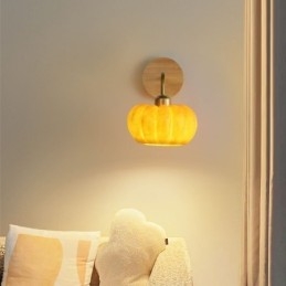 Græskar Væglampe Japansk Retro Væglamper Lampe