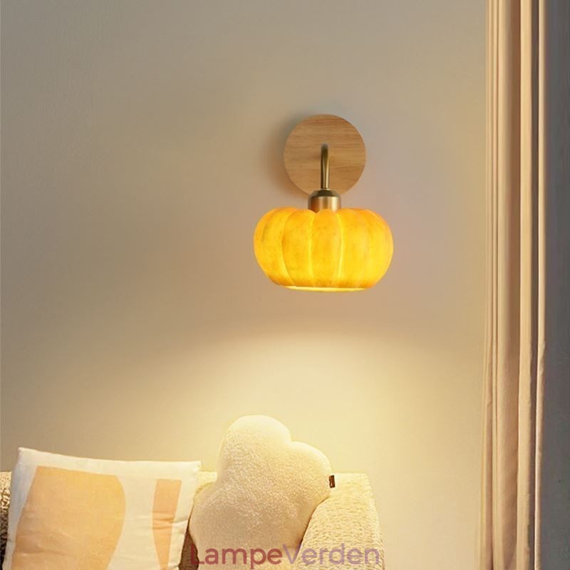 Græskar Væglampe Japansk Retro Væglamper Lampe
