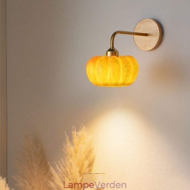 Græskar Væglampe Japansk Retro Væglamper Lampe