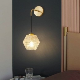 Moderne væglampe Kreativ væglampe i glas