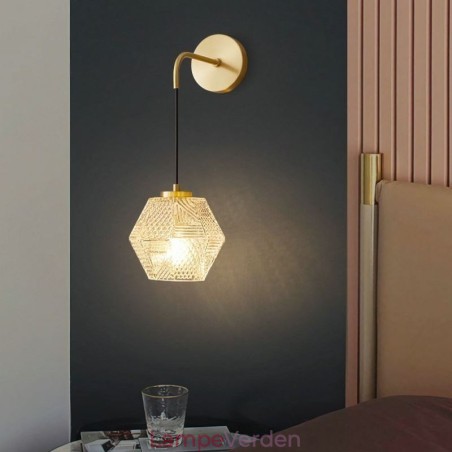 Moderne væglampe Kreativ væglampe i glas Moderne væglampe Kreativ væglampe i glas
