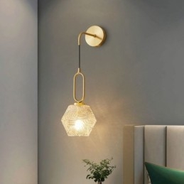 Moderne væglampe Kreativ væglampe i glas