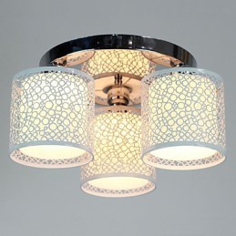 Moderne moderne maleri Metal Flush Mount