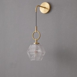 Moderne væglampe Kreativ væglampe i glas