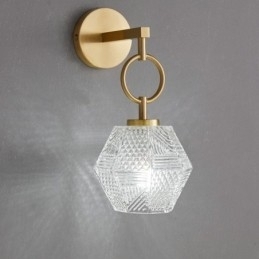 Moderne væglampe Kreativ væglampe i glas