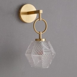 Moderne væglampe Kreativ væglampe i glas