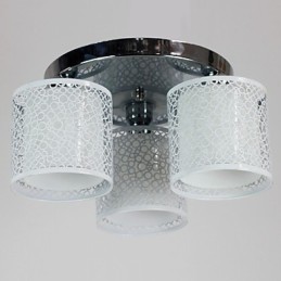 Moderne moderne maleri Metal Flush Mount