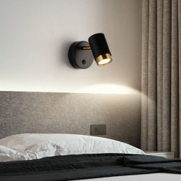 Moderne drejelig væglampe Minimalistisk Sconce Light Ganglampe