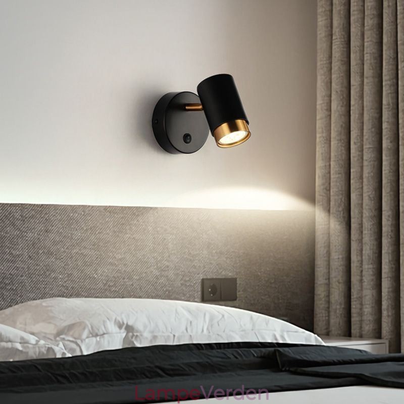 Moderne drejelig væglampe Minimalistisk Sconce Light Ganglampe