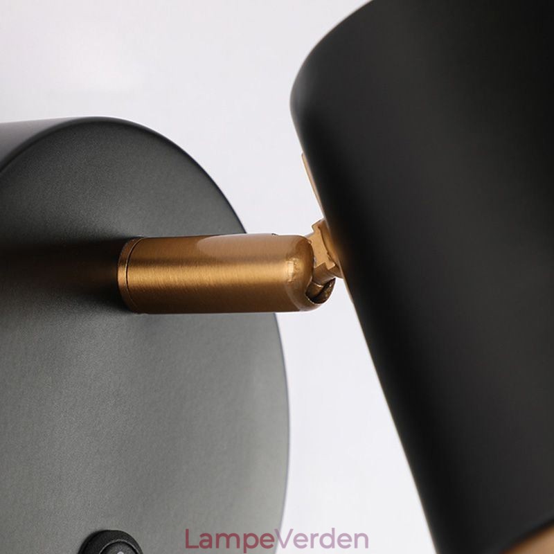 Moderne drejelig væglampe Minimalistisk Sconce Light Ganglampe