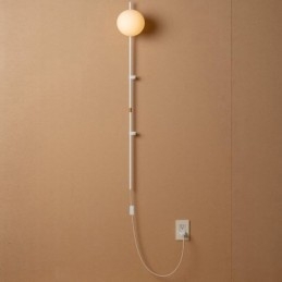 Globe Wall Sconce Lighting Mid Century Magic Bean væglampe med stik