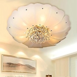 Moderne moderne traditionel klassisk rustik hytte vintage retro krystal galvaniseret metal lysekrone pendellampe