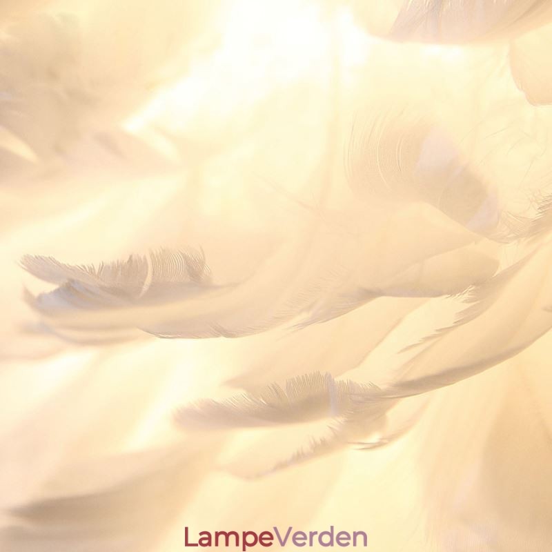 Creative Feather Væglampe Dekorativ Sconce Light