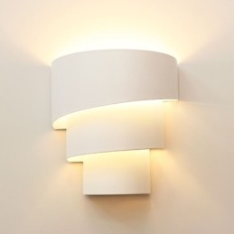 Moderne Minimalistisk Væglampe Spiral Kage Sconce Light Bedside