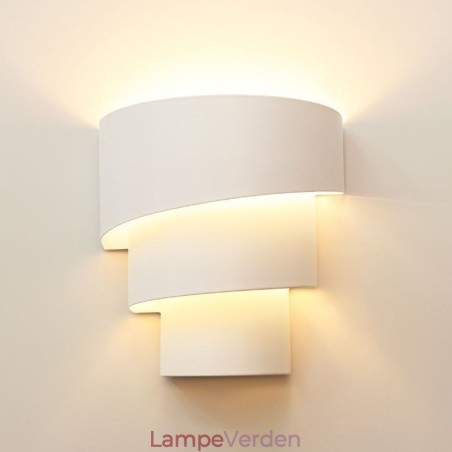 Moderne Minimalistisk Væglampe Spiral Kage Sconce Light Bedside Moderne Minimalistisk Væglampe Spiral Kage Sconce Light Bedside