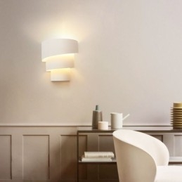 Moderne Minimalistisk Væglampe Spiral Kage Sconce Light Bedside