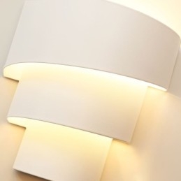 Moderne Minimalistisk Væglampe Spiral Kage Sconce Light Bedside
