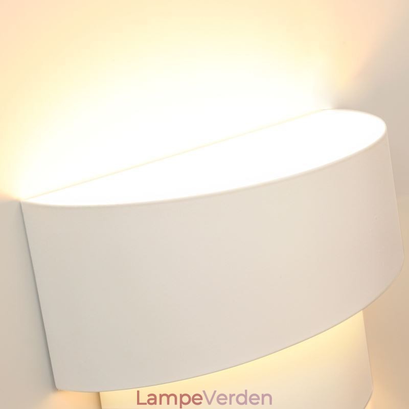 Moderne Minimalistisk Væglampe Spiral Kage Sconce Light Bedside