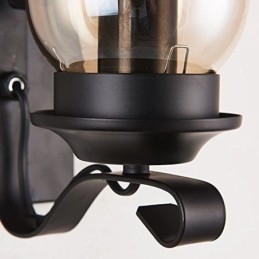 Vintage smedejerns væglampe Single Light Sconce Lighting