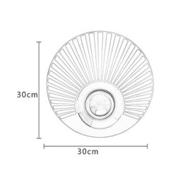 Nordic Messing Væglampe Udhulet Rund Form Sconce Light