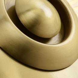 Nordic Messing Væglampe Udhulet Rund Form Sconce Light