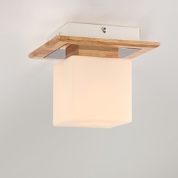 Flush Mount Mini Style Modern Contemporary Wood