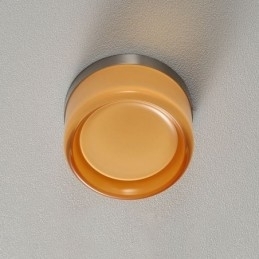 Væglampe Moderne Minimalistisk Akryl Enkelt Hoved Rundt Smedejern Lille Væglampe