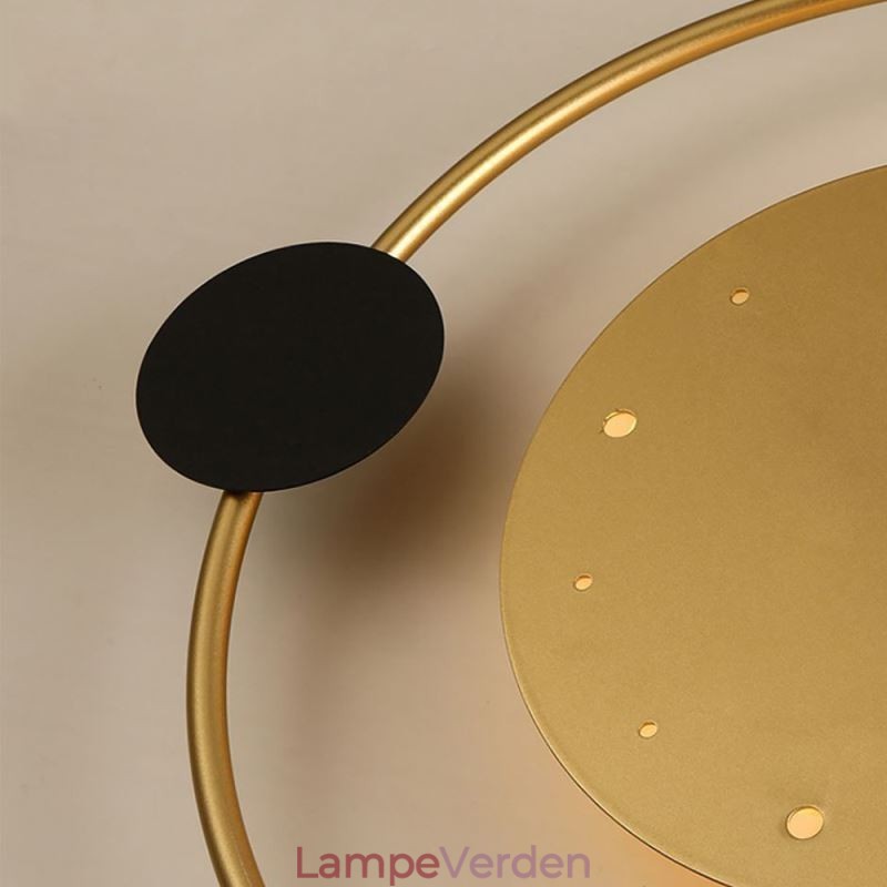 Ur Væglampe Moderne Minimalistisk Smedejerns Væglampe Og