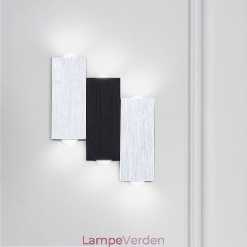 Moderne væglamper op og ned væglampe i aluminium