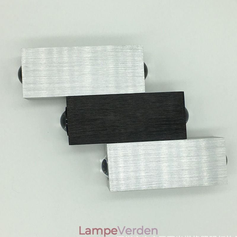 Moderne væglamper op og ned væglampe i aluminium