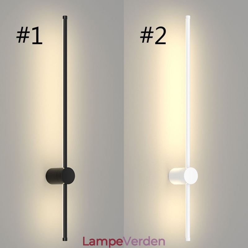 Moderne Lang Væglampe Sengebordsdekor Lampe Gang