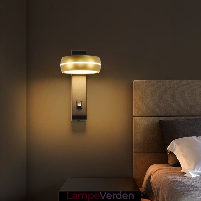 Drejelig væglampe Moderne Minimalistisk Sconce Light
