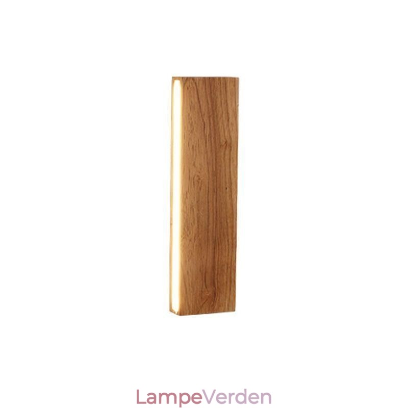 Moderne Væg Træ Sconce Entré Ganglys Nordic Bedside Væglampe