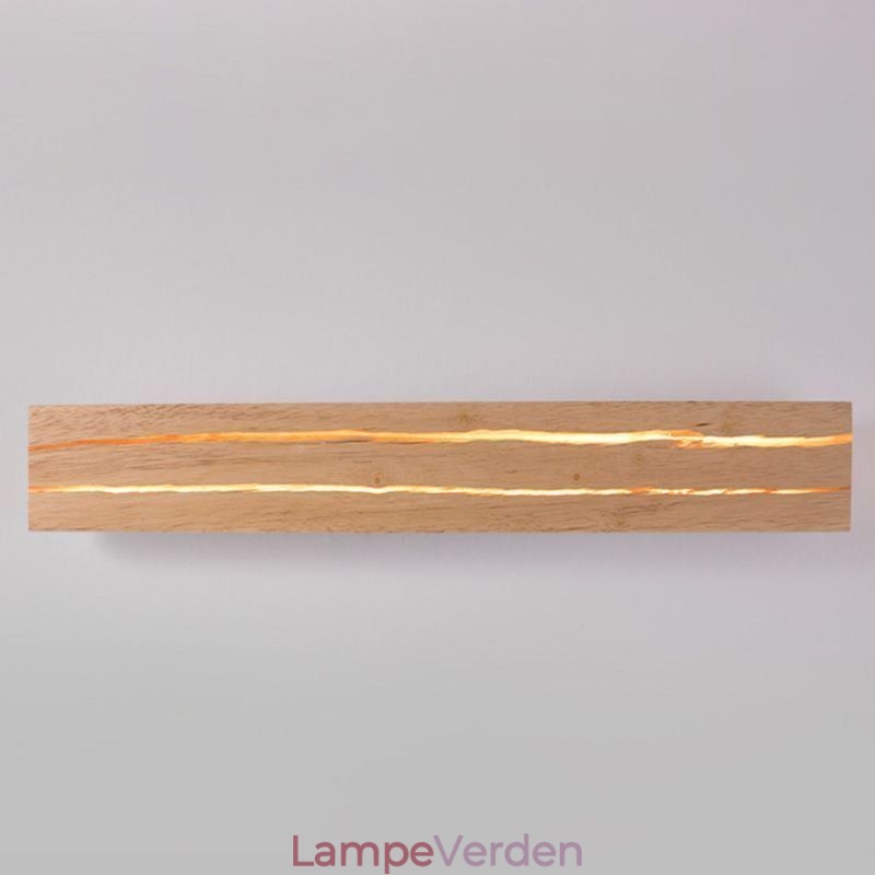 Moderne Træ Væglampe Entré Ganglys Nordic Bedside Væglampe