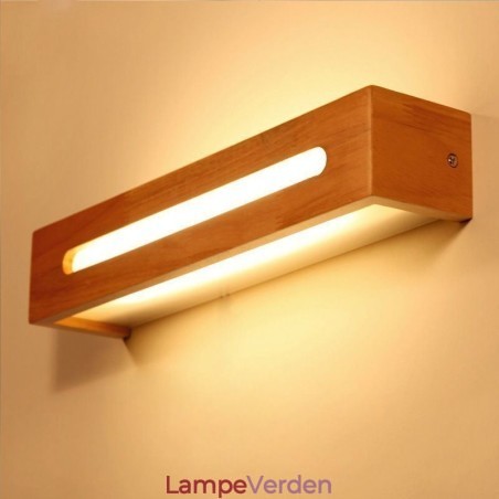 Moderne Væg Trælampe Entré Ganglys Nordic Bedside Væglampe Moderne Væg Trælampe Entré Ganglys Nordic Bedside Væglampe