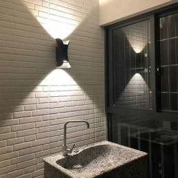Moderne Væglampe Vandtæt Væglampe Gårdhave Balkongang