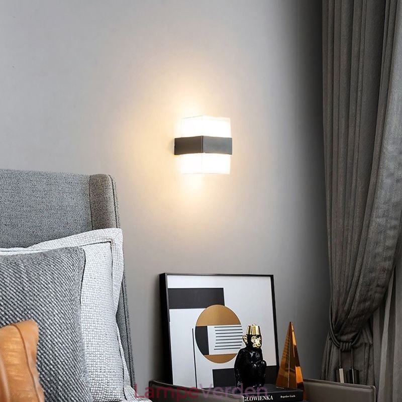 Akryl Minimalistisk Væglampe Vandtæt Væglampe Terrasse
