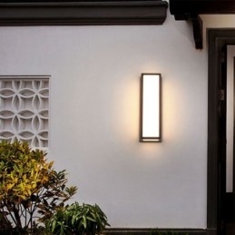Rektangulær Væglampe Moderne Vandtæt Villa Porch Væglampe