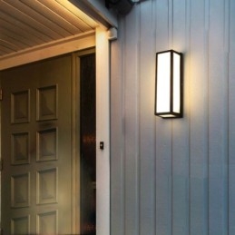 Rektangulær Væglampe Moderne Vandtæt Villa Porch Væglampe