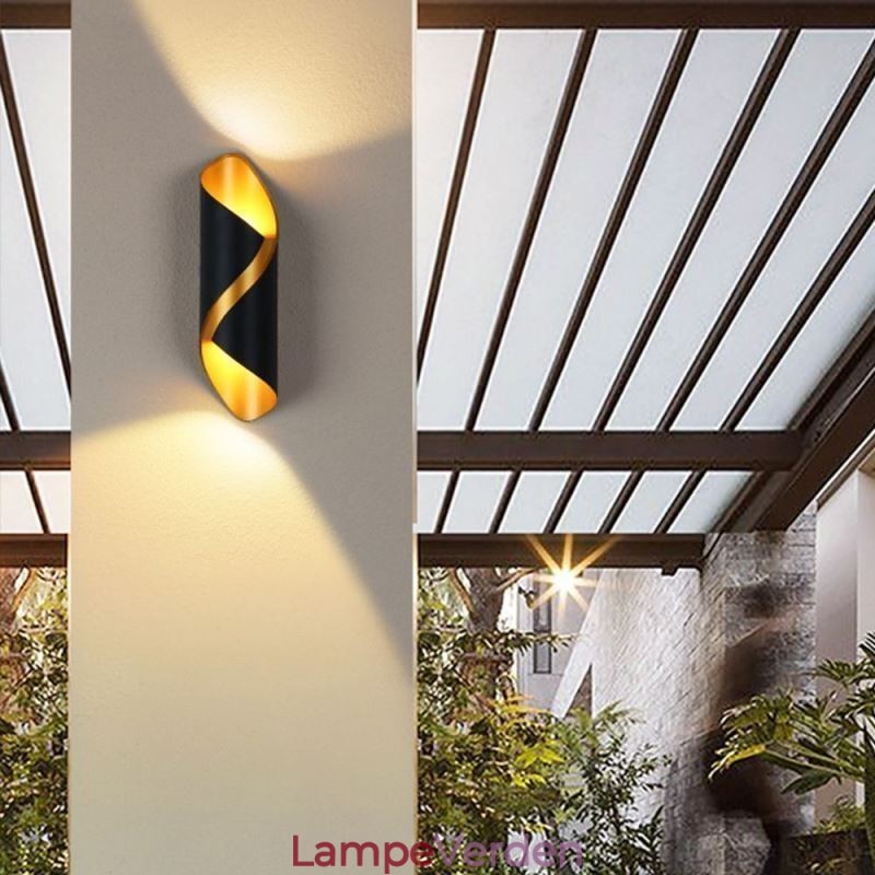 Moderne Væglampe Vandtæt Væglampe Ganggang
