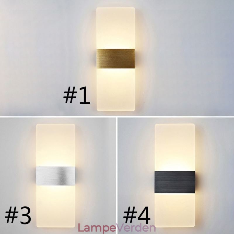 Minimalistisk Moderne Væglamper Sengegang Trapper Køkken Lejligheder Lamper