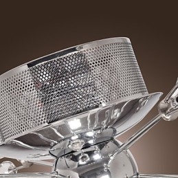Moderne moderne krystal krom metal flush Mount
