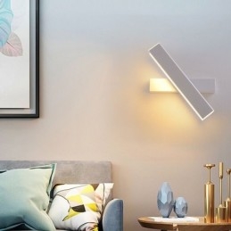 Væglampe Roterbar sengelampe Lampe Aluminium