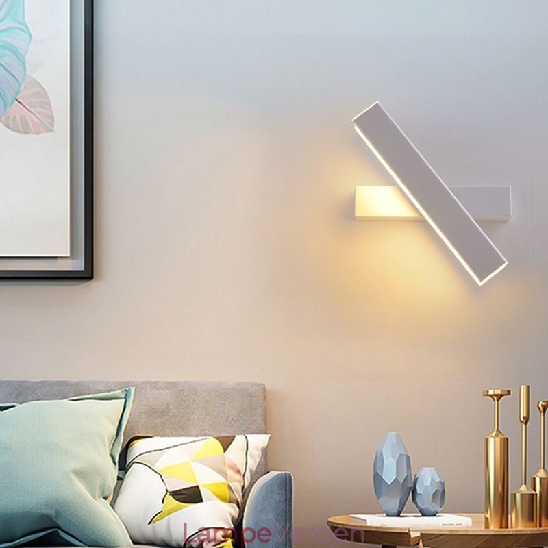 Væglampe Roterbar sengelampe Lampe Aluminium