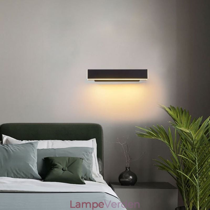 Væglampe Roterbar sengelampe Lampe Aluminium