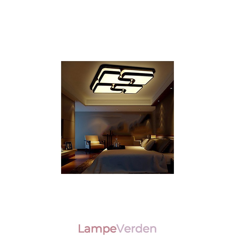 Moderne moderne metal flush Mount