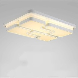 Moderne moderne metal flush Mount