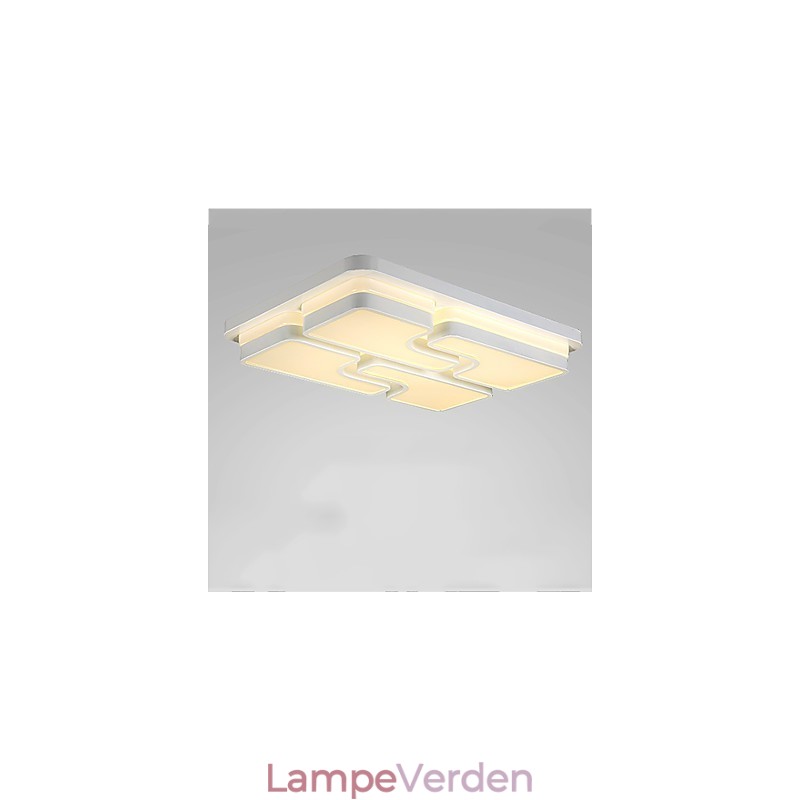 Moderne moderne metal flush Mount