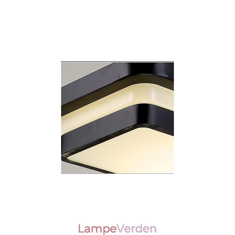 Moderne moderne metal flush Mount