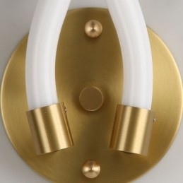 Moderne Væglampe Kreativitet Sconce Væglampe Kobber Fårehorn 2 lys